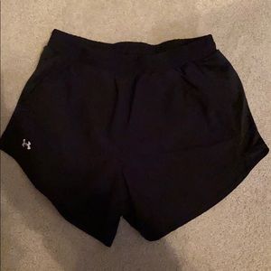 Black under armor shorts